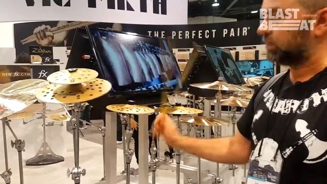 NAMM Show 2019: Новые тарелки от Zildjian - FX Stack и K Cluster Crash смотреть онлайн