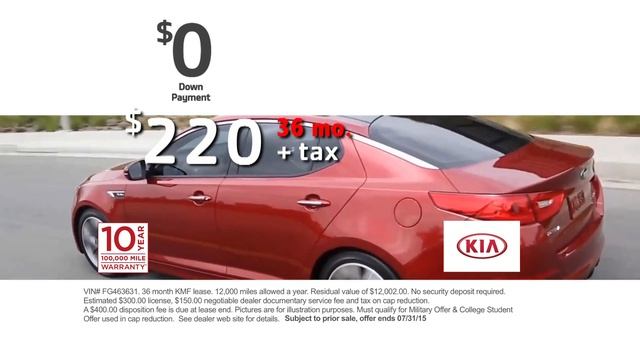 Chuck Olson Kia's Sign It and Drive It: 2015 Kia Optima смотреть онлайн