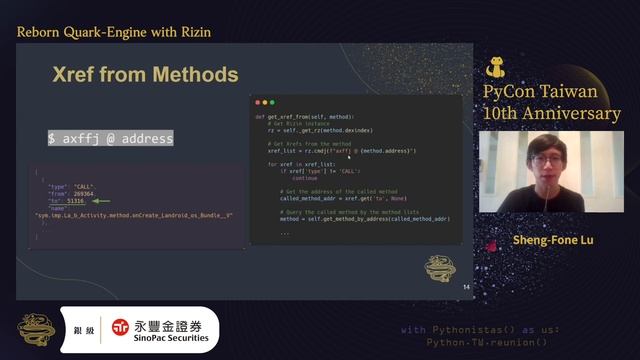 Reborn Quark-Engine with Rizin｜Sheng-Fone Lu｜PyCon TW 2021 смотреть онлайн