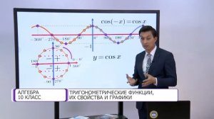 Алгебра и начала анализа. 10 класс. Тригонометрические функции, их свойства и графики /19.10.2020/