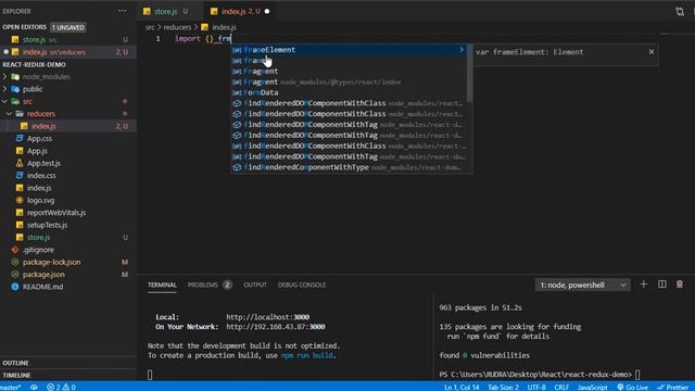 How to setup redux store in react in hindi. смотреть онлайн