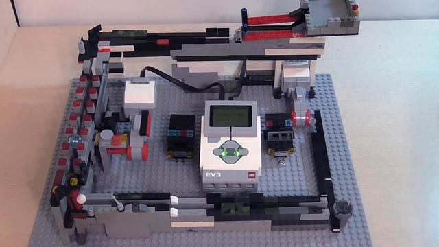 Конвейер шарик Lego Mindstorms 003 смотреть онлайн