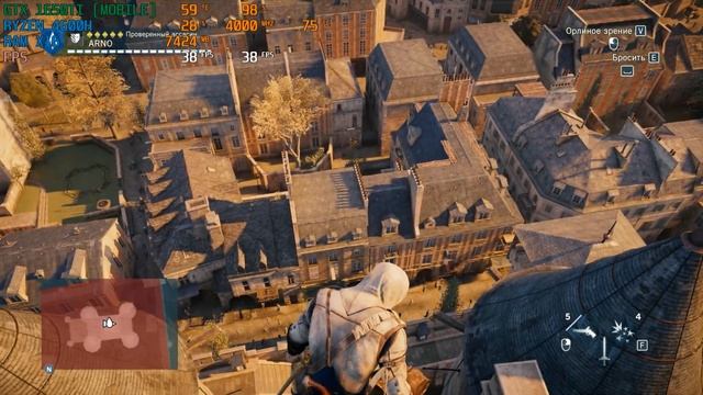 Assassin's Creed Unity: GTX1650TI / RYZEN 5 - 4600H / 16GB ОЗУ смотреть онлайн