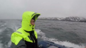 X-RIVER ROCKY 415 на Баренцевом море