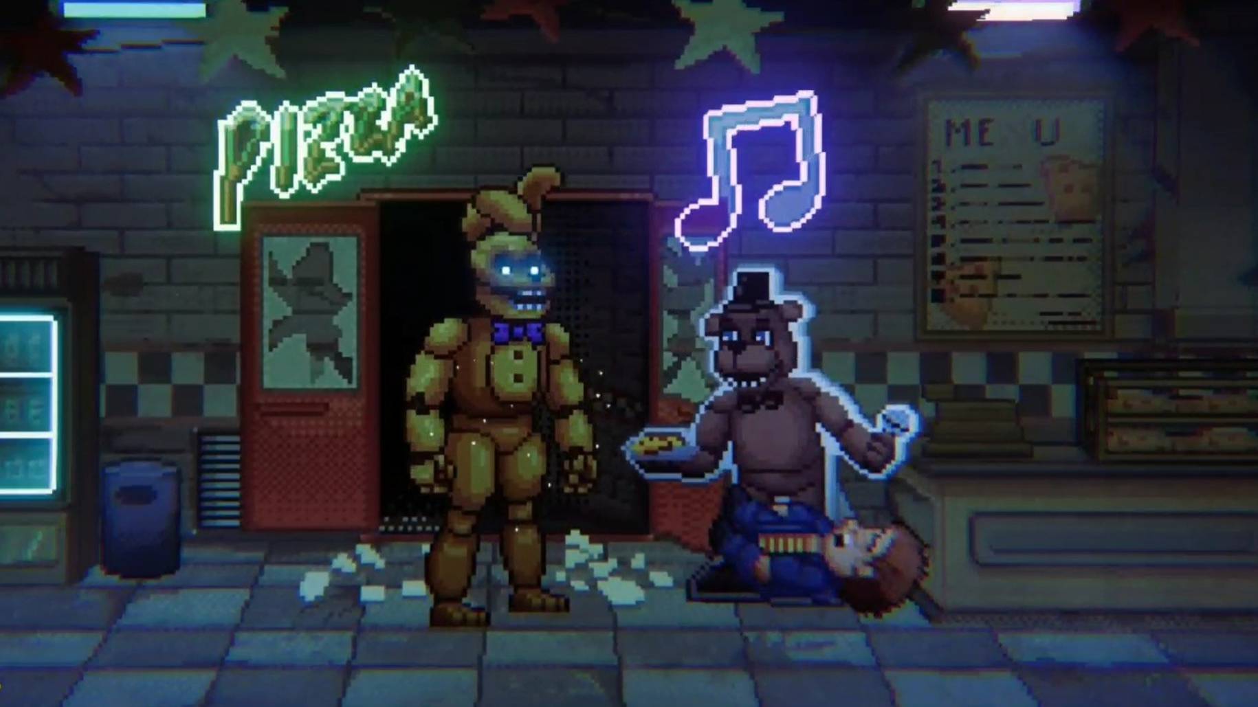 Ночь 2 FNAF Into The Pit #2