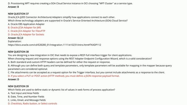 [Jul, 2022] Fast2test 1Z0-1042-21 PDF Dumps and 1Z0-1042-21 Exam Questions (30-45) смотреть онлайн