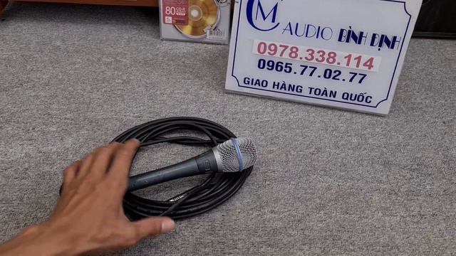1 E Mic Beta 87 Có Dây Cập Bến _ Bác Nào Yêu Hàng Xịn Cứ Tới MC Audio . Thỏa Mãn Ca Hát Chất Lượng🤩 смотреть онлайн