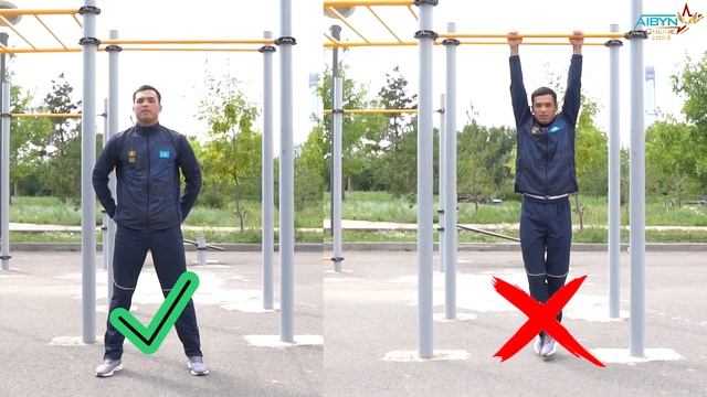 Подтягивание на перекладине (каз) смотреть онлайн
