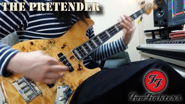 Foo Fighters - The Pretender Bass cover смотреть онлайн