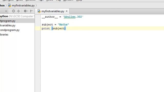 Python Lesson 2: Variables and User Input смотреть онлайн
