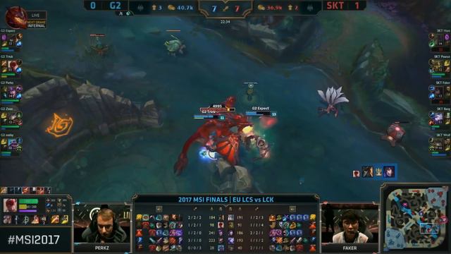 SKT WOLF INSANE ZYRA ENGAGE | Grand Final & Semifinals Highlights MSI 2017 (League of Legends) смотреть онлайн