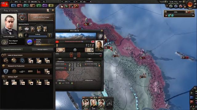 Let's play Hearts of Iron IV: Together for Victory - India Episode 11 - "Remnants om Siam..." смотреть онлайн
