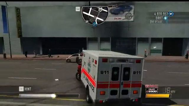 Driver San Francisco HD Test Drive GMC C5500 Ambulence смотреть онлайн