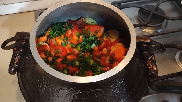 Мясо с картошкой в афганском казане смотреть онлайн