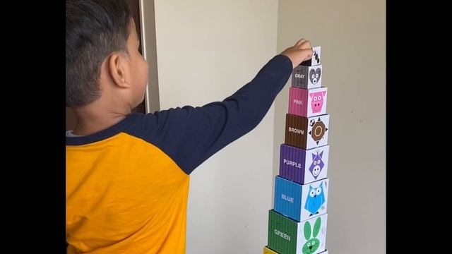 Learn Shapes Colors Animals with STACKING Game | Stacking and Nesting - Fun with Arko смотреть онлайн