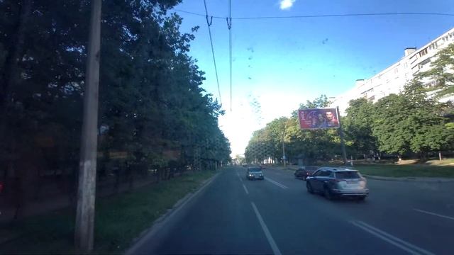 Троллейбус номер 42. Поездка от конечной до конечной. смотреть онлайн