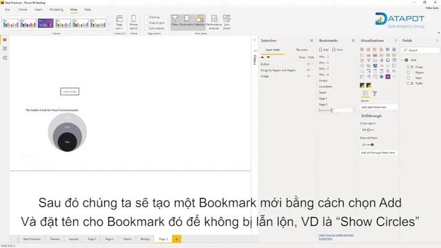 Sử dụng Button và Bookmark trong Power BI смотреть онлайн