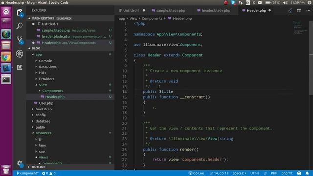 Laravel 7 tutorial - component | new feature смотреть онлайн