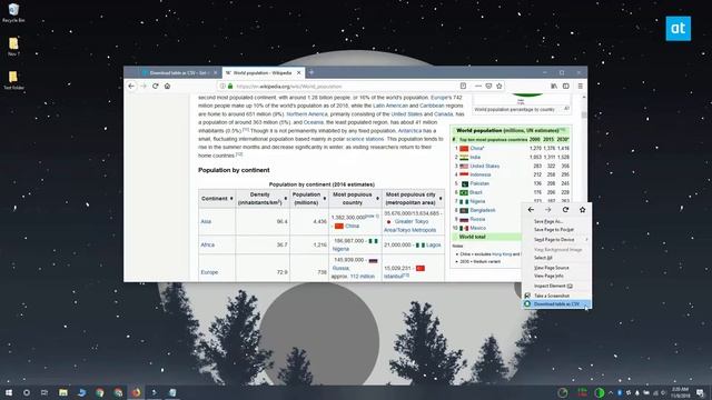 How to download an HTML table in CSV format in Firefox смотреть онлайн