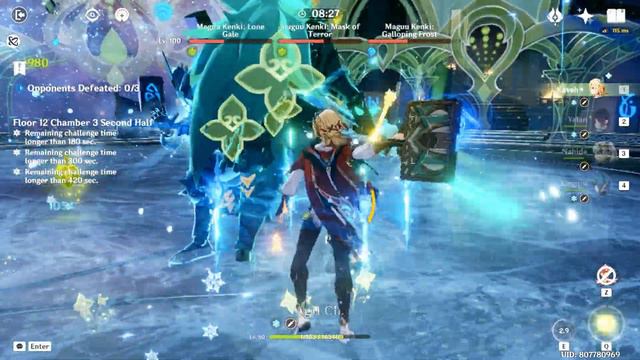 C0 KAVEH LV 60 BLOOM WITHOUT NILOU SUPERR AMAZINGG!!! - Genshin Impact смотреть онлайн
