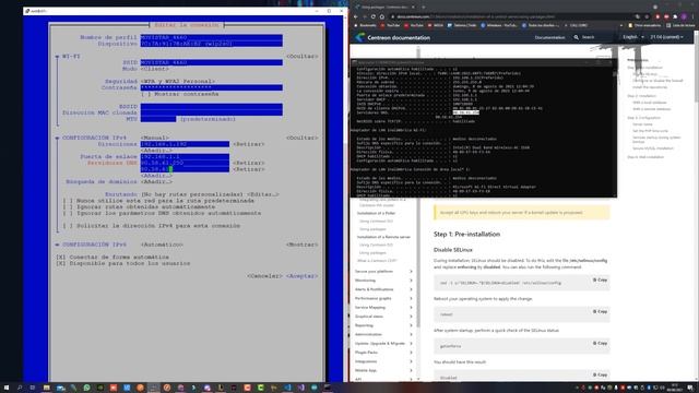 CONFIGURAR IP FIJA EN CENTOS 7 смотреть онлайн