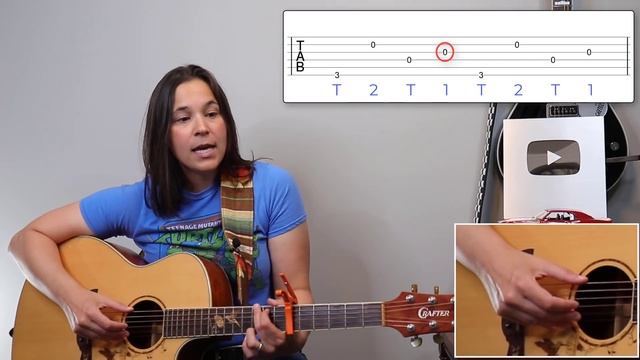The Sound of Silence Easier Guitar Lesson смотреть онлайн