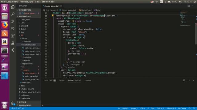 Flutter Firebase Authentication in BLoC pattern - Part 4 - Bloc implementation смотреть онлайн
