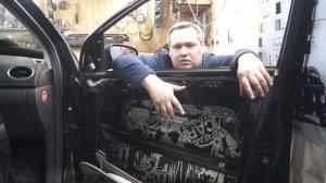 Шумка с телкой на Форд Фокус 2 своими руками