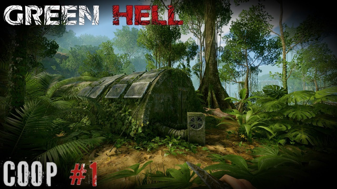 Джунгли зовут начало Green Hell прохождение кооператив #1 смотреть онлайн