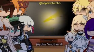 [] Genshin Impact React to.... //part 3/3//Genshin Impact × Gacha Club// J•c•M•s []