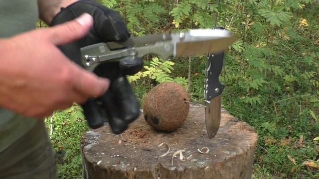 Cold Steel AD-15 SCORPION LOCK vs AD-10 TRI-AD LOCK. Open Air. смотреть онлайн