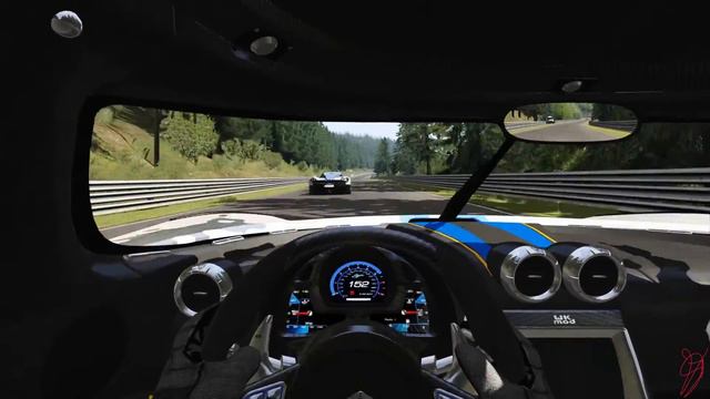 Koenigsegg Agera vs Pagani Huayra / ONBOARD VIEW / Nürburgring / Assetto Corsa смотреть онлайн