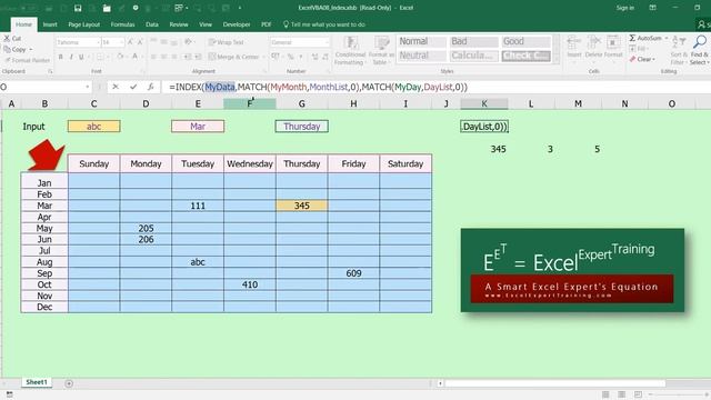 Excel VBA ตอนที่ 8 - Index смотреть онлайн