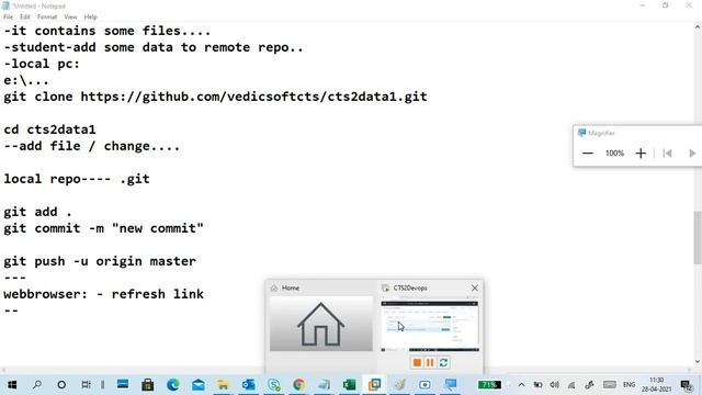 Devops part10 GIT Clone Remote push смотреть онлайн