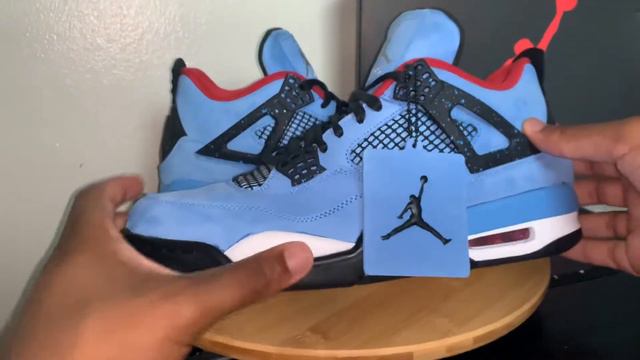 Air Jordan 4 Retro Cactus Jack / Travis Scott Review смотреть онлайн