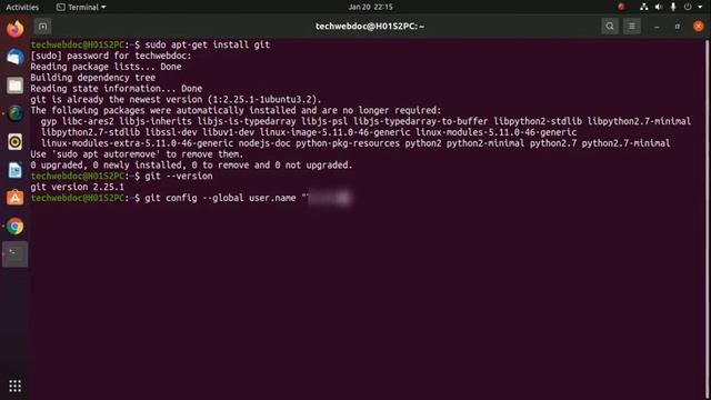 How to install Git and configure with GitHub in Ubuntu 20.04 LTS | Linux | Git | GitHub смотреть онлайн