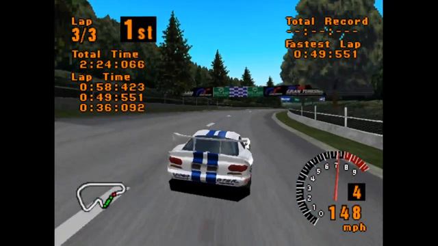 PSX 1 - Gran Turismo (1998) - Simulation Mode - Day 66 to 72 - Special Event: UK vs USA смотреть онлайн