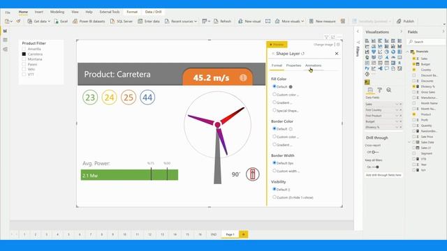 PureViz Infographic for Power BI - Overview смотреть онлайн