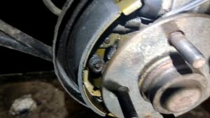 Регулировка задних тормозных колодок на hyundai accent