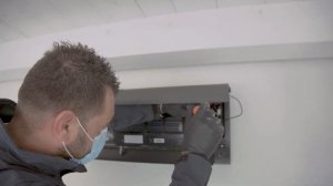 Бесконтактная установка сплит-систем Haier