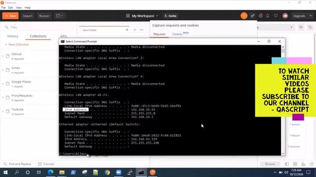 Postman Tutorial - Setup Proxy and Capture API Requests from another device смотреть онлайн