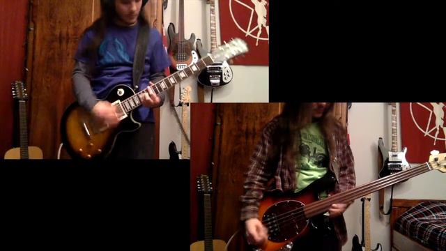 Tool - No Quarter (Bass + Guitar Cover)