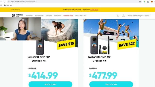 Chance To Win INSTA360 ONE X2