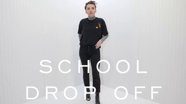 I've NEVER WASHED these MOTHER DENIM JEANS - 30 Day Review - 10 OUTFITS - Minimalist -Emily Wheatle смотреть онлайн