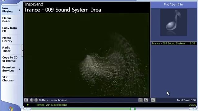 Windows Media Player XP - all visualisations смотреть онлайн