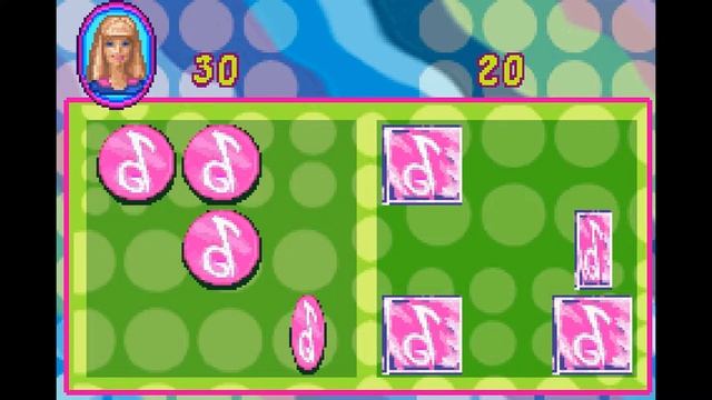 Game Boy Advance - Barbie Software: Groovy Games 'Title & Gameplay' смотреть онлайн