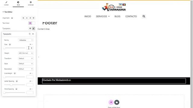 How to create a Global Footer in wordpress using elementor pro | Flexbox container смотреть онлайн