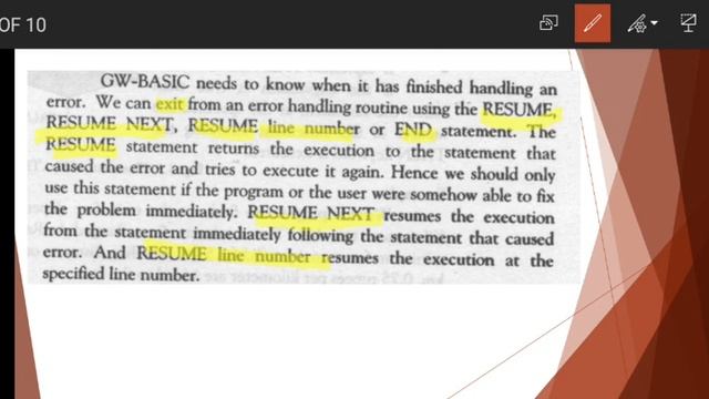 ON ERROR GOTO STATEMENT, Conditional Transfer of Control | Computer ch 3 10th Matric Urdu | ES смотреть онлайн