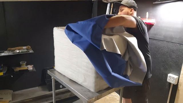 КРАСИВЫЙ СИНИЙ ПУФ под обувь DIY смотреть онлайн