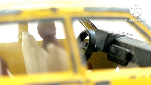 Renault 18 Taxi - Vintage Majorette 1/64 Scale